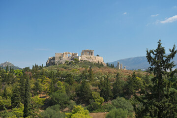 Obraz premium Greece, Athens, Acropolis