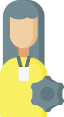 team Illustration on a white background