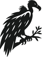 Vulture bird animal silhouette