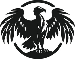 Obraz premium Vulture bird animal silhouette