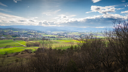 View of City of Mattersburg Burgenland
