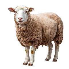 Obraz premium sheep isolated on white