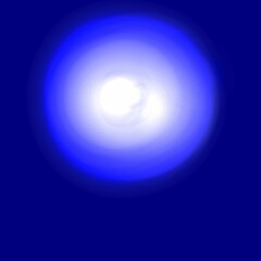 Blue Light Orb