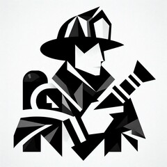 firefighter illustration