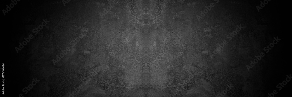 Poster old wall texture smeared engine oil cement dark black gray background abstract grey color design are