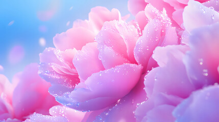 Fototapeta premium Colorful flower graphic poster PPT background, abstract flower computer wallpaper background