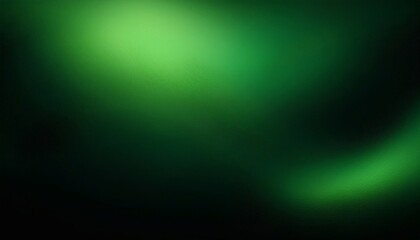 Green light beam crossing a textured surface with gradient