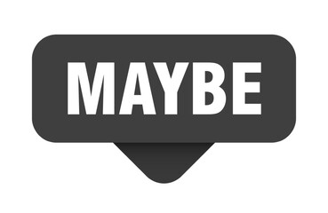 maybe sticker. maybe sign on transparent background