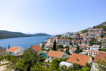 Badeort Neum, Bosnien-Herzegowina, der einzige Meer Zugang des L