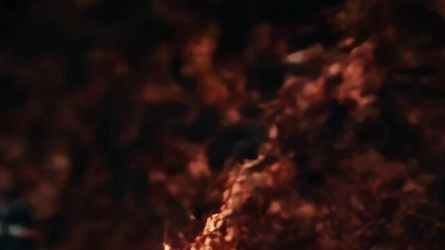 Animated DNA spiral with evolving genome, scientific concept of amino acids forming hereditary information molecules.