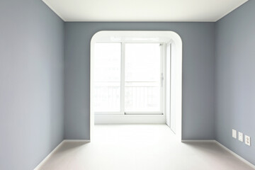 I tried to divide the space by opening the veranda