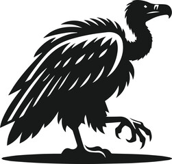 Vulture bird animal silhouette