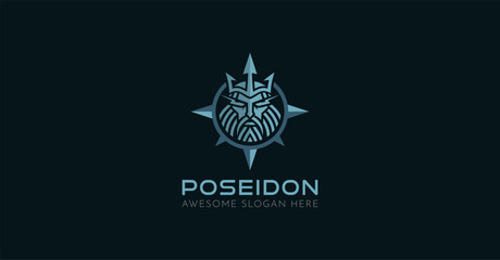 Neptune Poseidon Logo