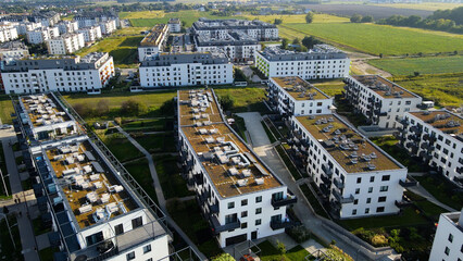 modern residential complex new development Wroclaw Poland