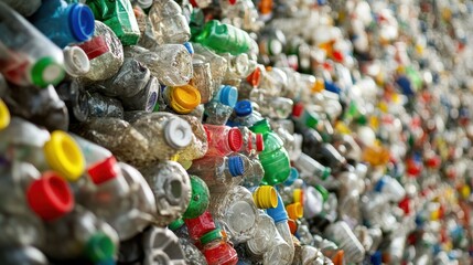 Recyclable Polymers Designed for easy recycling reducing waste illustration