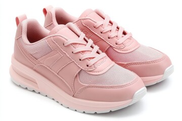 New stylish pink sneakers designed for comfort and durability perfect for casual outings and workouts