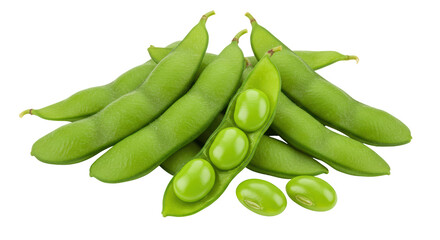 Isolated Soybeans