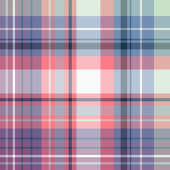 Seamless pattern with pleasant violet and pink colors for plaid, fabric, textile, clothes, tablecloth and other things. Vector image.