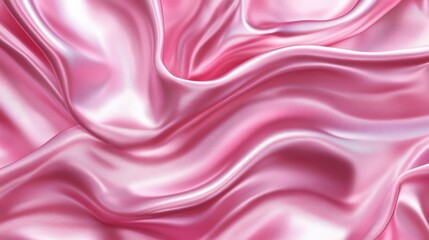 Fototapeta premium Pink satin roses texture for Women's Day greeting background illustration