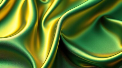 Obraz premium Silver holographic foil. Abstract chrome waves background. Hologram texture. Premium quality. Modern design. abstract 3d wave background