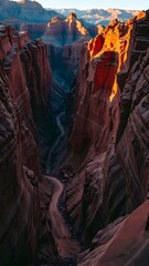 Serene Canyon at Dawn