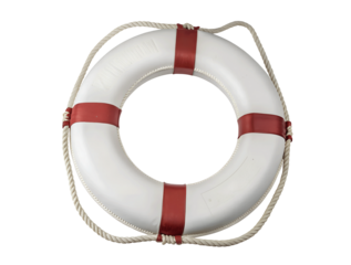 White Lifebuoy Transparent Background PNG – Get a clean, high-resolution lifesaver ring cutout for artwork, mockups, and digital designs. Ideal for safety-themed visuals, marine graphics, and advertis
