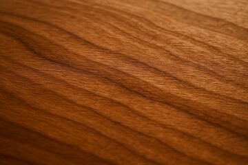 Obraz premium Warm light illuminating a polished wooden surface, highlighting the natural grain and creating a luxurious texture perfect for backgrounds and design projects