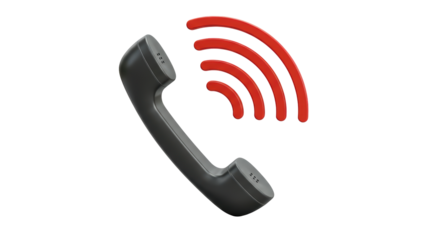 Isolated Telephone Handset