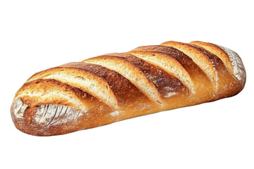 artisan bread loaf - crusty golden brown