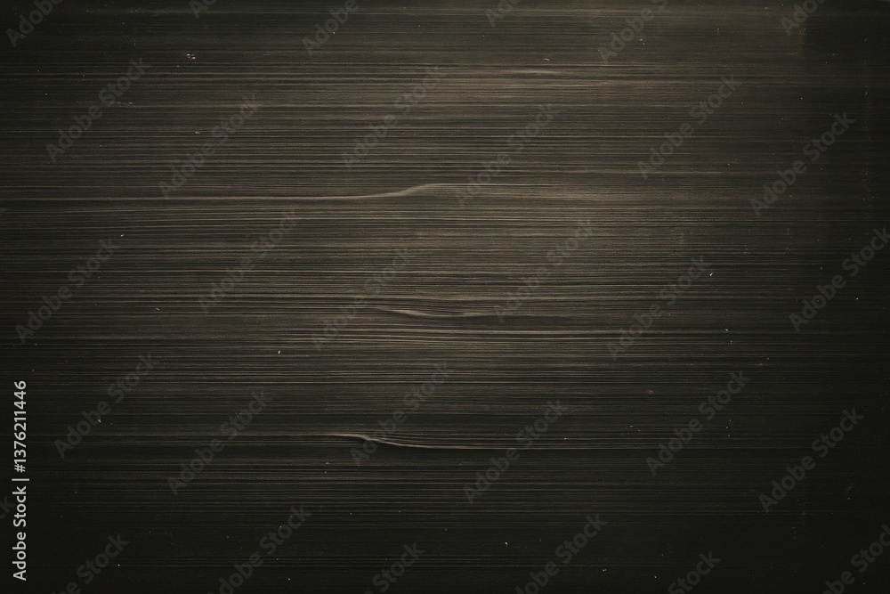 Poster dark wooden texture background displaying prominent horizontal lines and subtle wood grain, creating