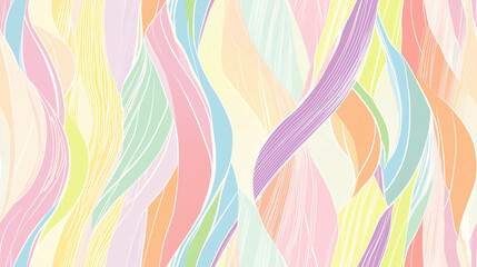 DIY broken lines seamless pattern background with colorful wave stripes
