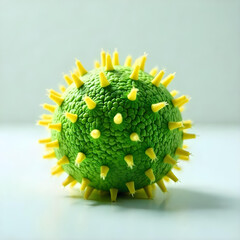  3d germ with warts and tusks juggling 