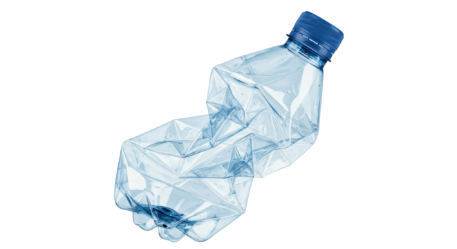 Isolated Plastic Bottle