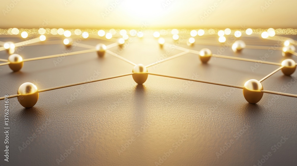 Poster group of colorful spheres arranged on a table showcasing a modern artistic display of shapes and tex
