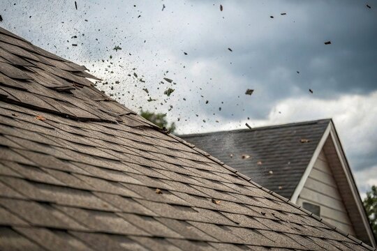 Roof Damage &ndash; Shingles Lifting in Strong Wind