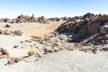 Lava Fields, Pumice Volcano Stones Texture, Volcanic Pumice Pattern, Pieces of Lava, Basalt...