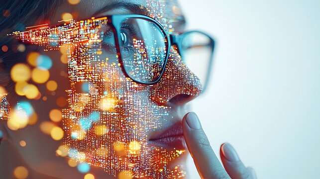 Innovative thinking event digital transformation insights modern office image creative workspace close-up perspective