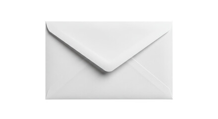 Isolated White Envelope