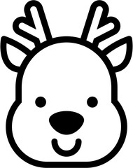 Christmas icon, symbol, emoji, emoticon