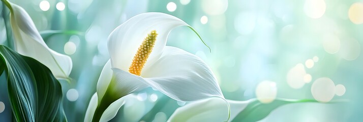 Peace Lily Background.