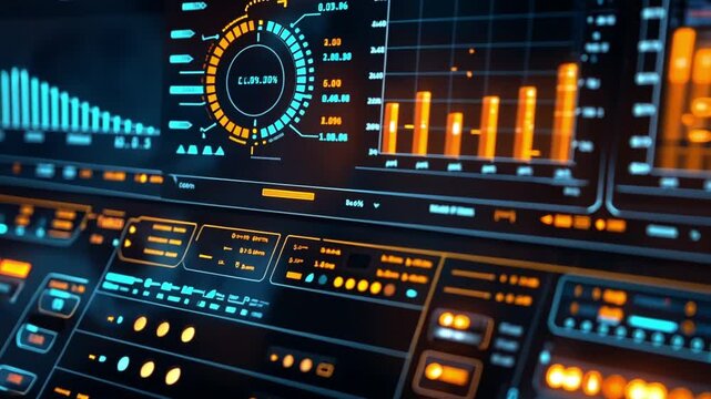 Exploring advanced data analytics through a dynamic dashboard interface in a modern business environment