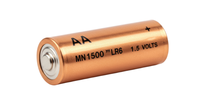 Isolated AA Battery