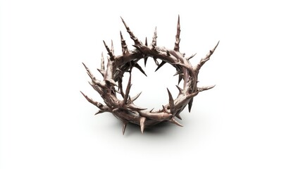 Obraz premium Thorny crown of suffering