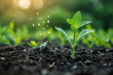 using AI to monitor soil quality for sustainable farming. AI tools assess soil health by analyzing moisture levels, temperature, and nutrient content, helping farmer houses apply the right treatments
