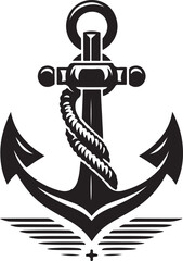 anchor on white background