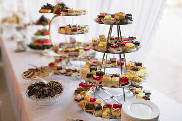 Sweet Snacks on a Platter at a Wedding – Bite-Sized Sugar Delights