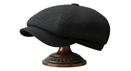 Isolated Newsboy Cap