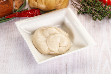 Burger sauce in the bowl