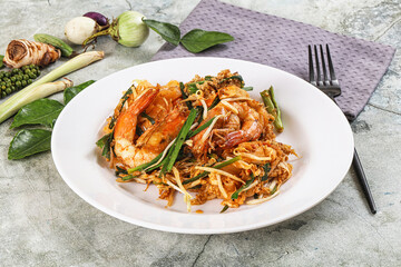 Pad Thai - noodle with prawn