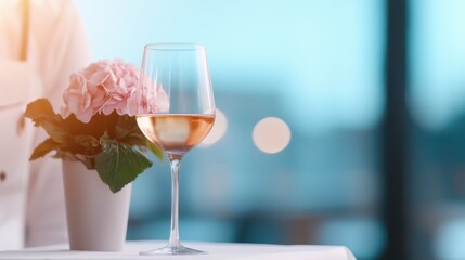 Service Friendly server offering menu suggestions to guests at a local restaurant.